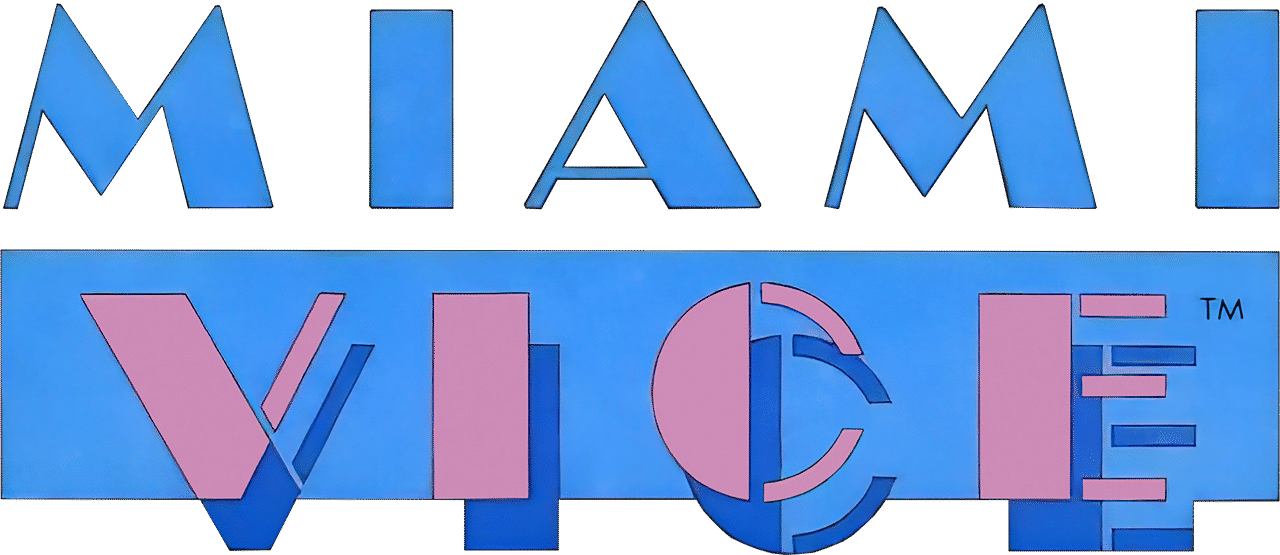 Miami Vice logo for Commodore 64